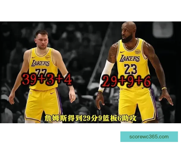 湖人遭活塞双杀无缘十连胜东契奇空砍32分詹姆斯带伤接近三双
